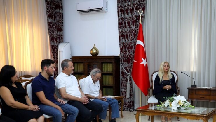 Töre, Yurtdışı Kıbrıslı Türkler Komitesi heyetini kabul etti