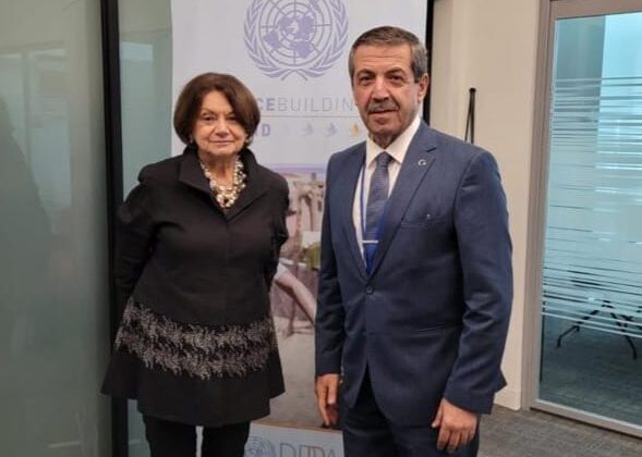 Ertuğruloğlu,BM Genel Sekreteri’nin Siyasi İşlerden Sorumlu Yardımcısı DiCarlo ile görüştü