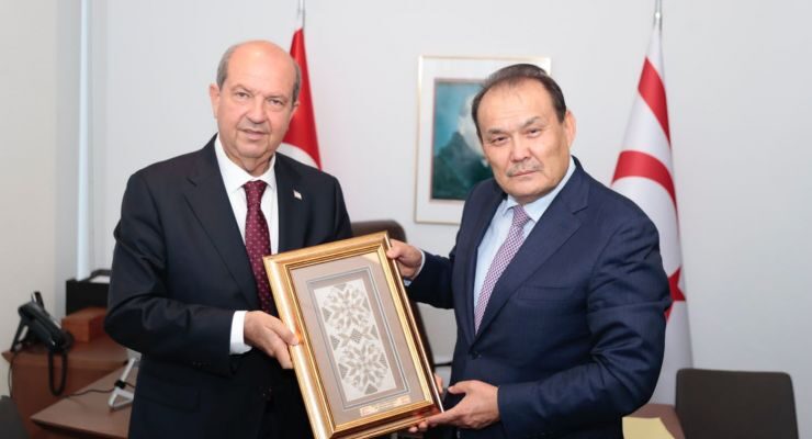 Tatar,  Türk Devletleri Teşkilatı Genel Sekreteri Baghdad Amreyev ile görüştü