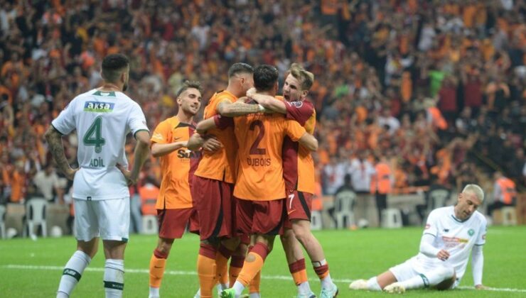 Yeni lider Galatasaray