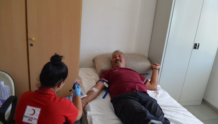 İtfaiye Haftası etkinlikleri kapsamında kan bağışı yapıldı