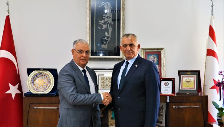 Bakan Çavuşoğlu, Libya Teknik ve Mesleki Eğitim Bakan Yardımcısı Taher M. Otman Ben Taher’i kabul etti