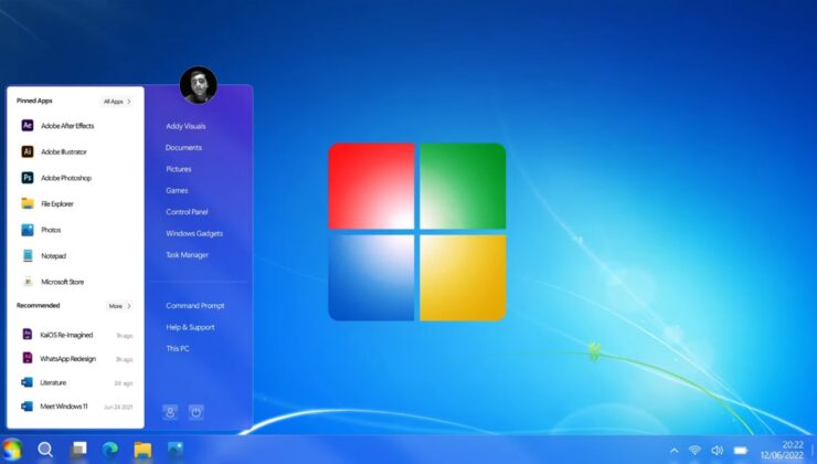 Windows 11’i kıskandıran Windows 7 2022 Edition ile tanışın