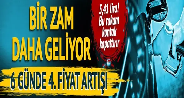Türkiye’de akaryakıt fiyatları 6 günde 4’üncü kez değişiyor!