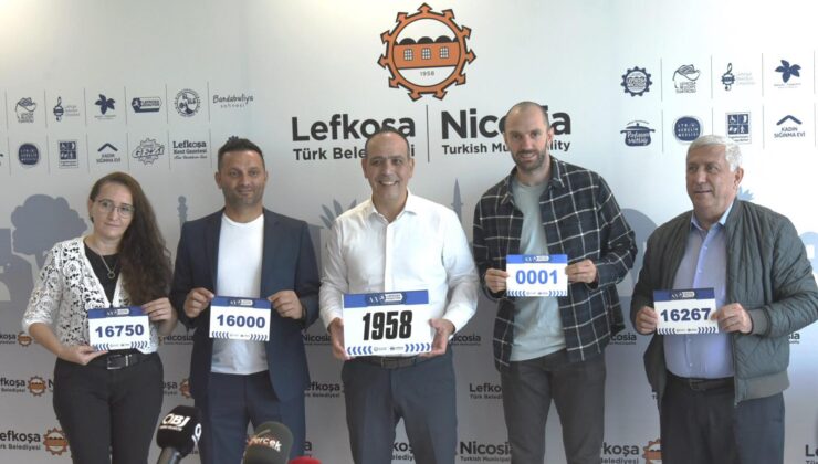 Lefkoşa Maratonu’na yüksek ilgi