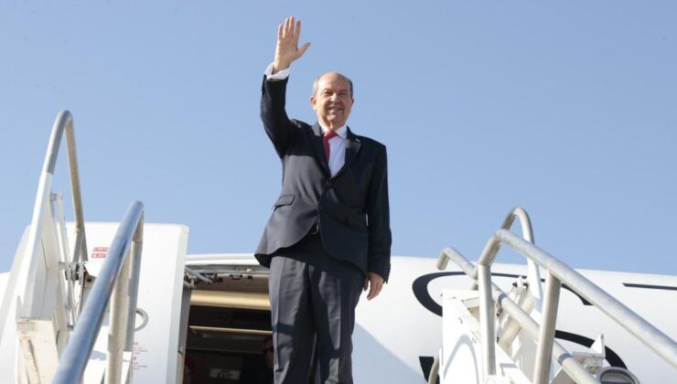 Cumhurbaşkanı Tatar , bu sabah davetli olarak İstanbul’a gitti