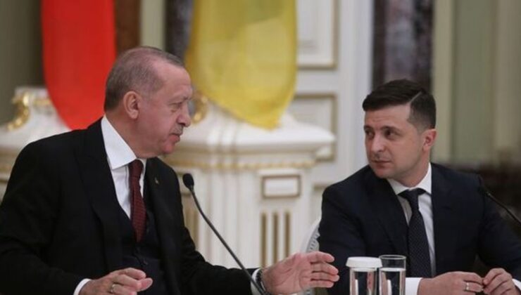 Cumhurbaşkanı Erdoğan, Zelenskiy ile görüştü