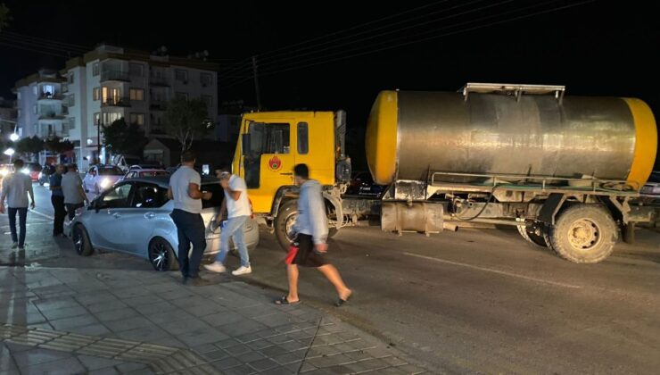 Gönyeli’de trafik kazası