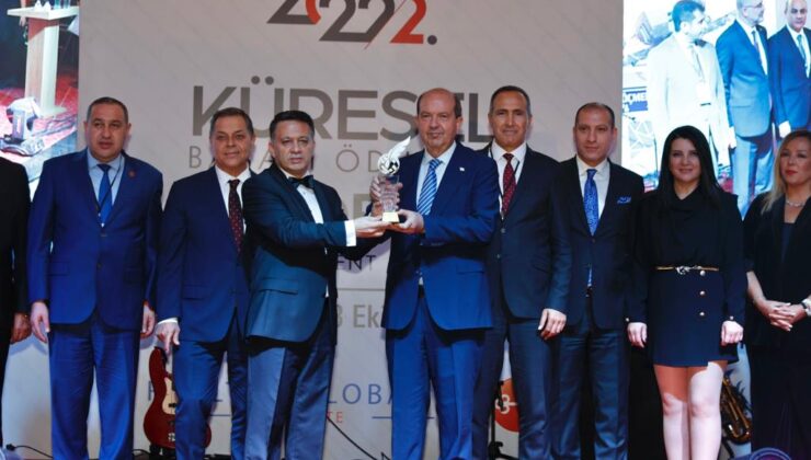 Cumhurbaşkanı Tatar’a Küresel Diplomasi Ödülü verildi