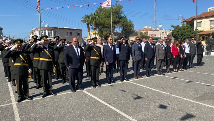 29 Ekim İskele’de törenle kutlandı