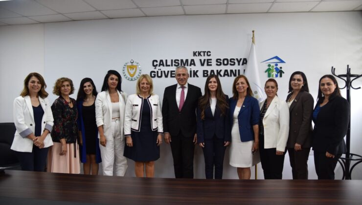 Taçoy, GİFED ve İKD heyetlerini kabul etti