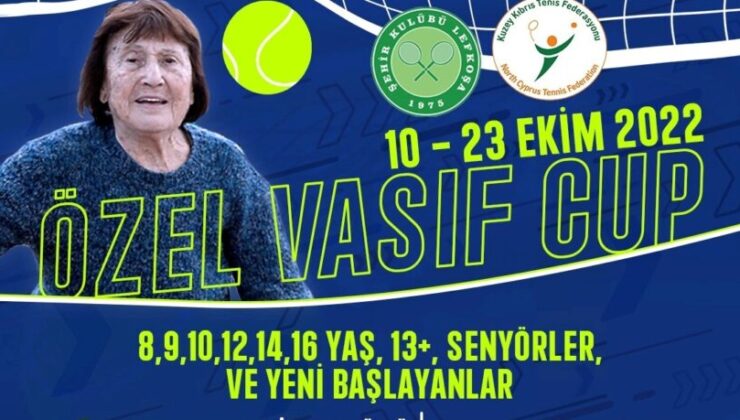 Tenis Özel Vasıf Kupası devam ediyor