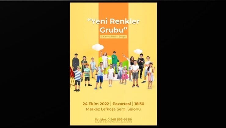“Yeni Renkler Grubu” karma resim sergisi açılıyor