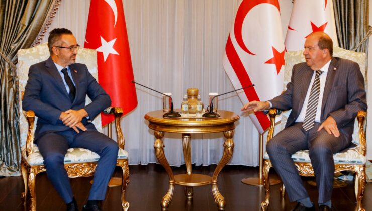 Cumhurbaşkanı Tatar, Kuzey Kıbrıs Satranç Federasyonu’nu kabul etti