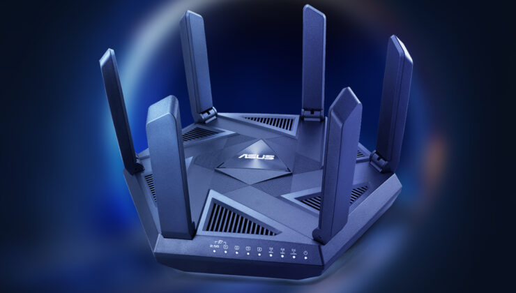 ASUS RT-AXE7800 tanıtıldı: Wi-Fi 6E ve 7800 Mbps hız!