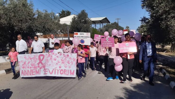Geçitkale’de Pembe Gün etkinliği yapıldı