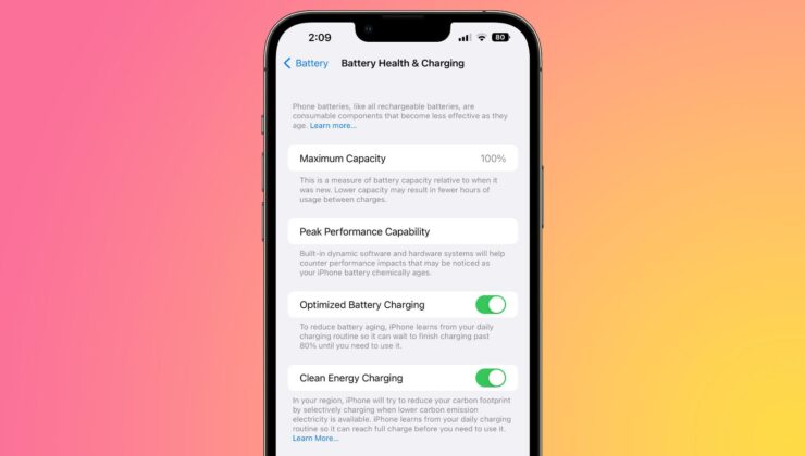 Apple’ın sunduğu Temiz Enerji Şarjı nedir?
