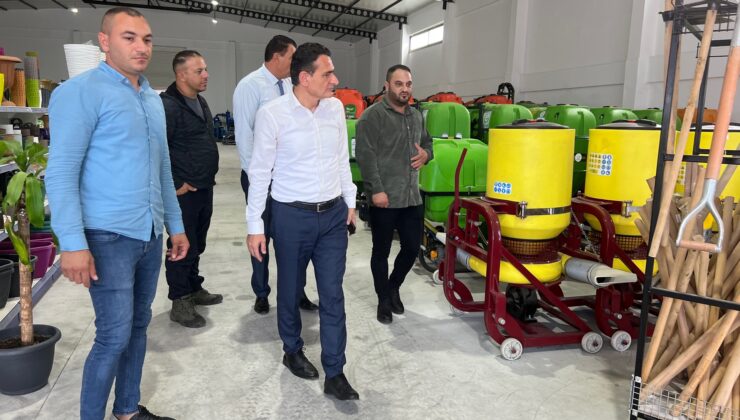 Bakan Oğuz Agritech Trading Ltd’i ziyaret etti