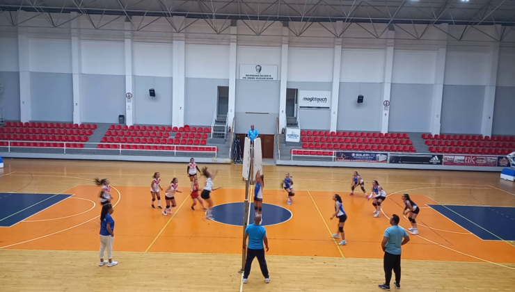 Voleybol U16’da DAÜ ile Mağusa Gelişim Akademisi galip