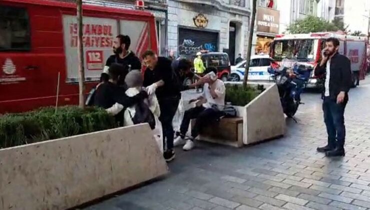 İstiklal Caddesi’nde patlama: Ölü ve yaralılar var