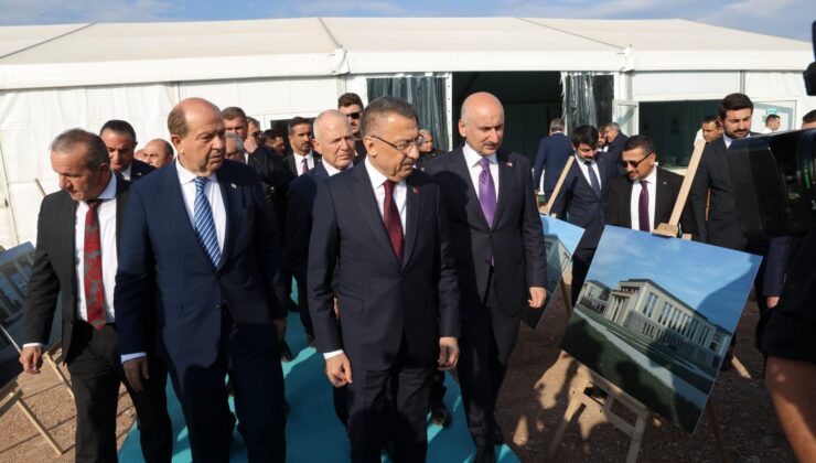 Fuat Oktay, Cumhurbaşkanlığı ve Cumhuriyet Meclisi Yerleşkesi alanını ziyaret etti