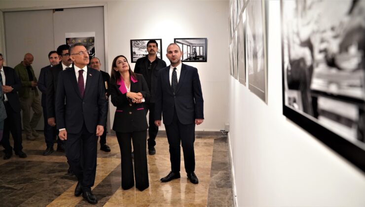 Oktay, ‘BRT Yayıncılık Tarihi Müzesi’ni’ ve ‘Döngü’ adlı sergiyi gezdi