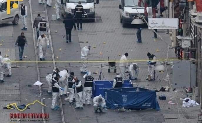 İstiklal Caddesi’nde patlama: 4 ölü, 38 yaralı