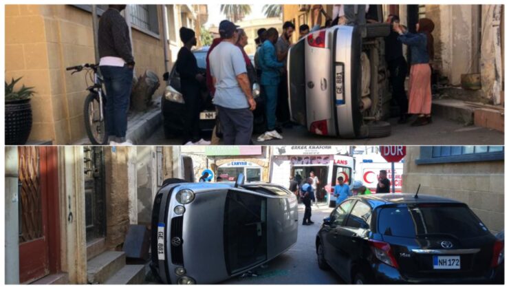 Dikkatsizlik kaza getirdi