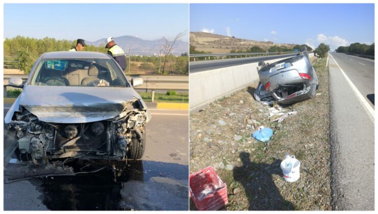 İki farklı yerde kaza