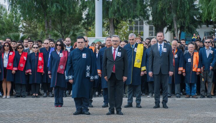 Ulu Önder Mustafa Kemal Atatürk DAÜ’de anıldı