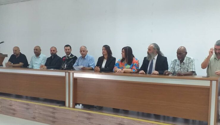“Külliyeye Hayır Platformu” basın toplantısı düzenledi