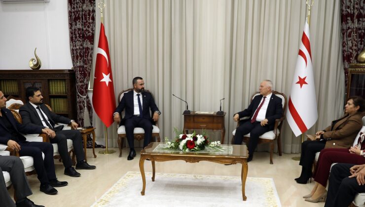 Meclis Başkanı Töre, Toplumsal Yardımlaşma ve Dayanışma Derneği’ni kabul etti