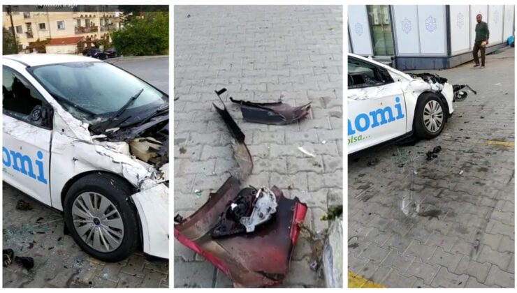 Girne’de feci kaza