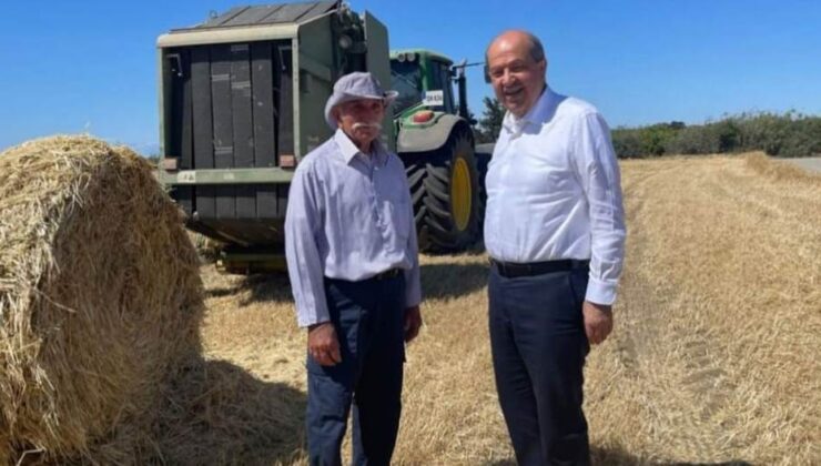 Cumhurbaşkanı Tatar:Kıbrıs Türk halkının geleceğini tesis etmek, en büyük doğal kaynağımız olan toprağımızı ve tarımsal üretimimizi korumaktan geçmektedir