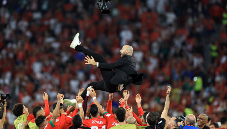 Fas’ın tarihinde ilk kez Dünya Kupası’nda çeyrek finale yükselmesi coşkuyla kutlanıyor