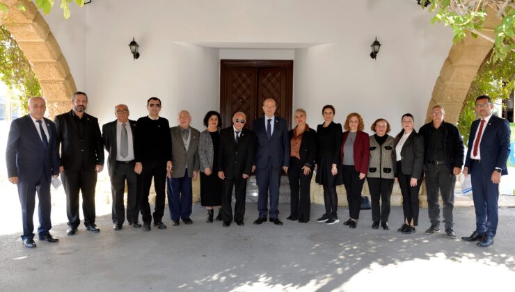Cumhurbaşkanı Tatar, 3 Aralık Dünya Engelliler ve Dayanışma Günü dolayısıyla Kıbrıs Türk Engelliler Federasyonu’nu kabul etti