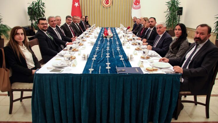 Türkiye – KKTC Parlamentolar Arası Dostluk Grubu Başkanı Erdem’den Meclis Komitesi onuruna yemek