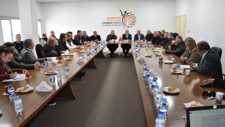 Kıbrıs Türk Sanayi Odası’nda 32 örgütün bir araya gelmesiyle “Kıbrıs Türk Dayanışma Platformu” kuruldu