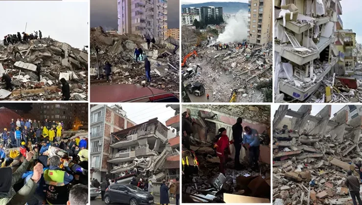 Ercan Havalimanı çalışanları depremzedelere yardım gönderiyor