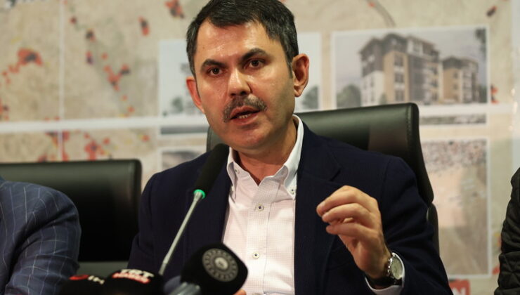 Türkiye Şehircilik Bakanı Kurum, depremlerden etkilenen illerde 13 bin 866 konutun yapımına başlandığını açıkladı
