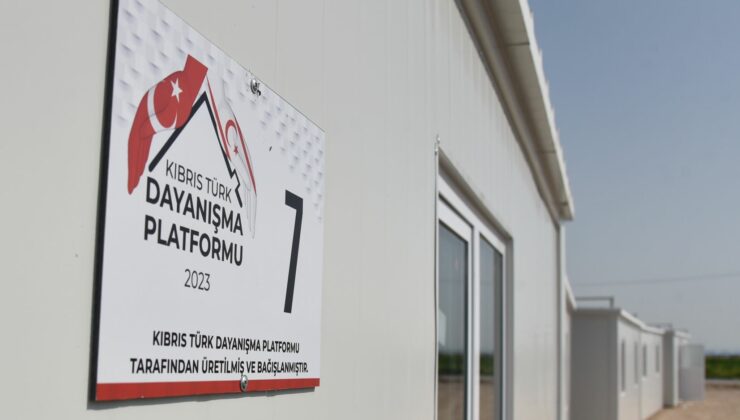 Yaşam evlerinin Türkiye’ye ilk teslimatı bugün yapılıyor