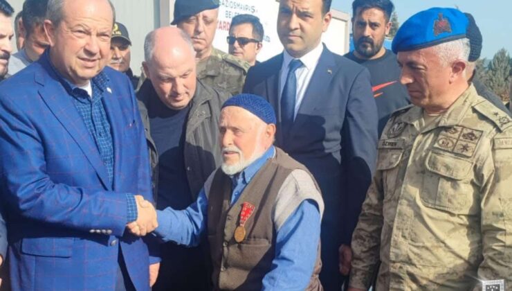 Jandarma Genel Komutanlığı’ndan, Cumhurbaşkanı Tatar’ın deprem bölgelerine ziyaretine ilişkin paylaşım