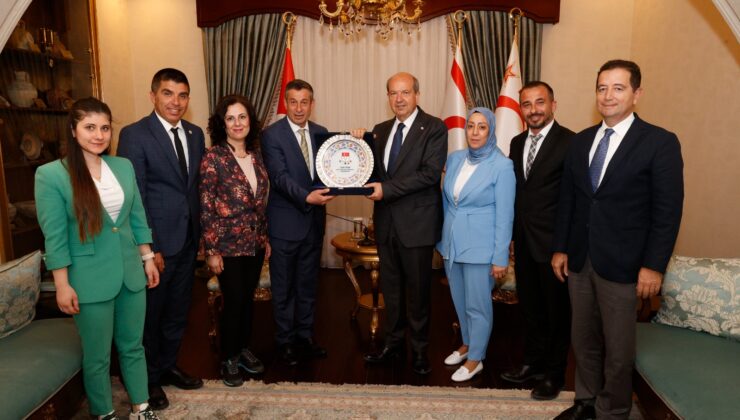 Tatar, Türkiye Üniversite Sporları Federasyonu Yönetim Kurulu’nu kabul etti