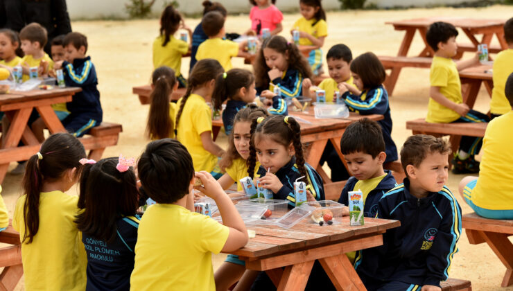 21-27 Mayıs Süt Haftası; Gönyeli Fazıl Plümer Anaokulu’nda kahvaltılı etkinlik düzenlendi