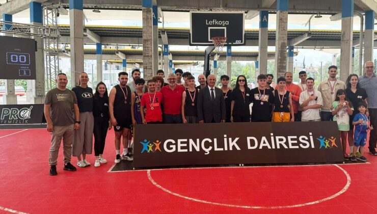 Merkez Lefkoşa’da 3×3 Genç Fest Basketbol etkinliği yapıldı