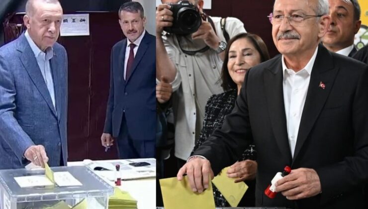 Türkiye sandık başında… Erdoğan, Kılıçdaroğlu ve Oğan oylarını kullandı