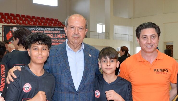 Cumhurbaşkanı Tatar, Ali Rıza Usluer Anı Şampiyonası’na katıldı