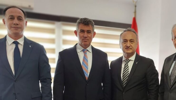 Büyükelçi Feyzioğlu, Türk Eğitim Derneği Genel Başkanı Selçuk Pehlivanoğlu’nu kabul etti