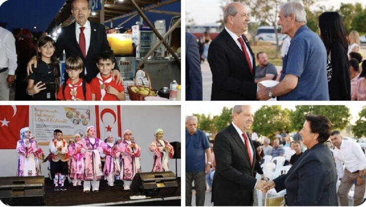 Cumhurbaşkanı Tatar, Beyarmudu Belediyesi 1. Çocuk Festivali’ne katıldı