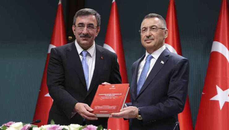 Türkiye Cumhuriyeti Cumhurbaşkanı Yardımcısı Cevdet Yılmaz, görevi Fuat Oktay’dan devraldı – BRTK